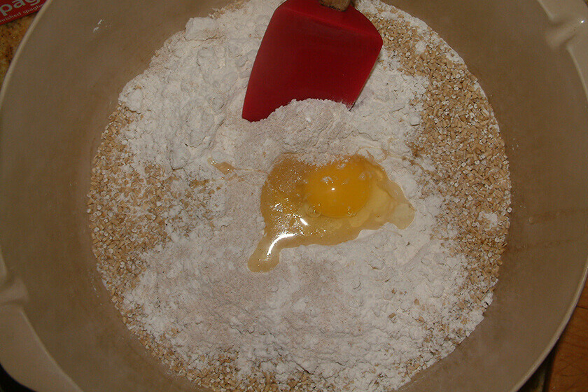 bread ball mixture